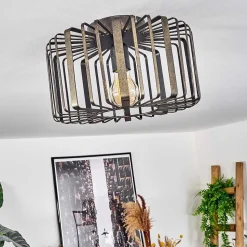 Plafonnier Oravi Bronze, 1 Lumiere