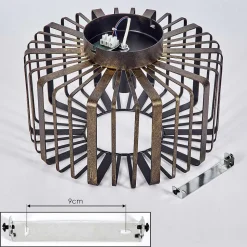 Plafonnier Oravi Bronze, 1 Lumiere