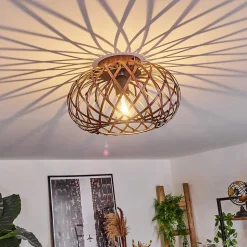 Plafonnier Oravi Cuivre, 1 Lumiere