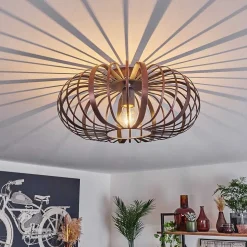 Plafonnier Oravi Cuivre, Noir, 1 Lumiere