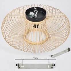 Plafonnier Oravi Ecru, 1 Lumiere