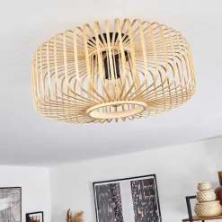 Plafonnier Oravi Ecru, 1 Lumiere