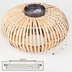 Plafonnier Oravi Noir, 3 Lumieres