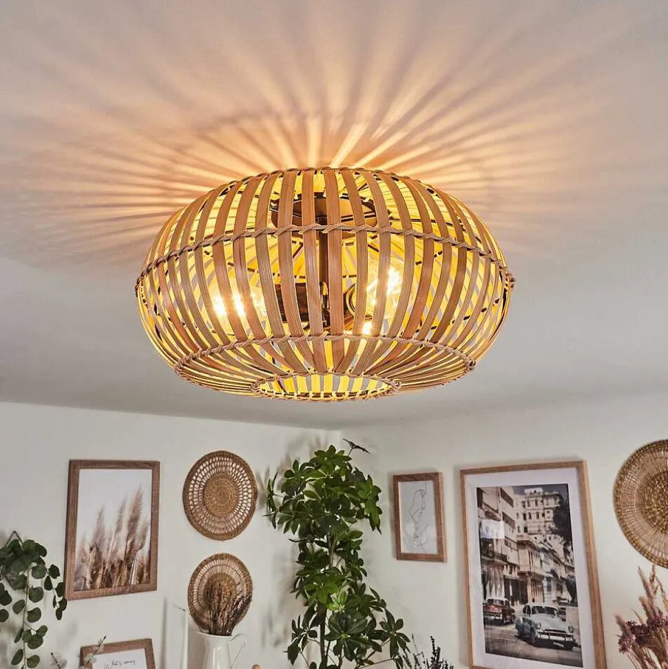 Plafonnier Oravi Noir, 3 Lumieres