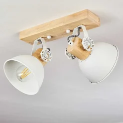 Plafonnier Orny Blanc, 2 Lumieres