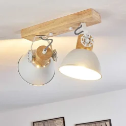 Plafonnier Orny Blanc, 2 Lumieres