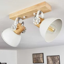 Plafonnier Orny Blanc, 2 Lumieres