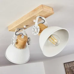 Plafonnier Orny Blanc, 2 Lumieres