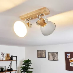 Plafonnier Orny Blanc, 2 Lumieres