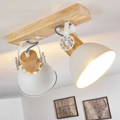 Plafonnier Orny Blanc, 2 Lumieres