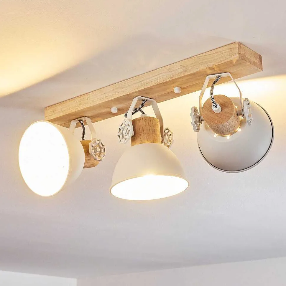 Plafonnier Orny Blanc, 3 Lumieres