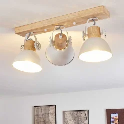 Plafonnier Orny Blanc, 3 Lumieres