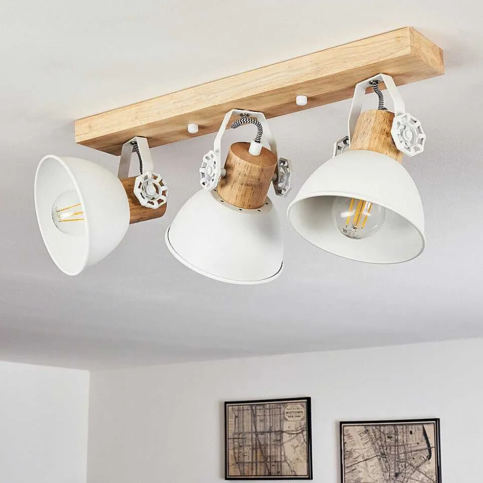 Plafonnier Orny Blanc, 3 Lumieres