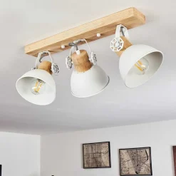 Plafonnier Orny Blanc, 3 Lumieres