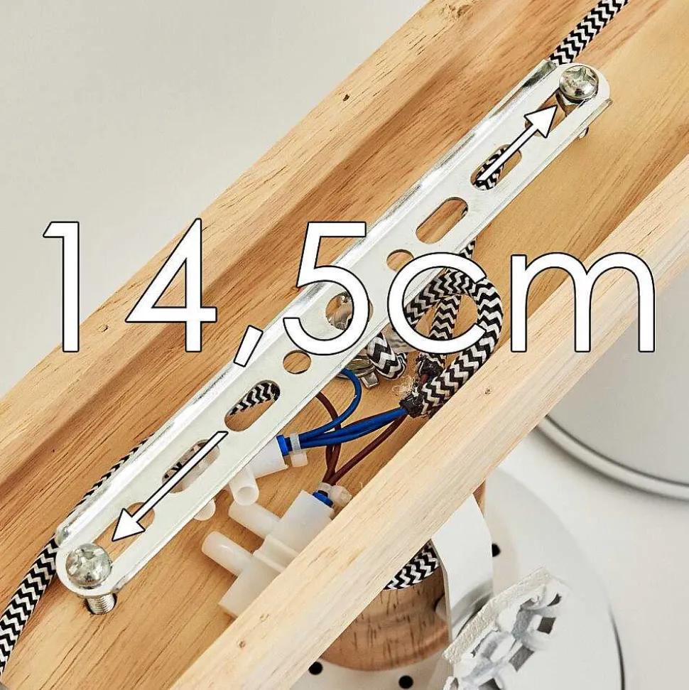 Plafonnier Orny Blanc, 3 Lumieres