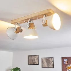 Plafonnier Orny Blanc, 3 Lumieres