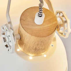 Plafonnier Orny Blanc, 3 Lumieres