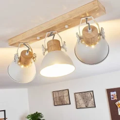 Plafonnier Orny Blanc, 3 Lumieres