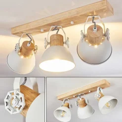 Plafonnier Orny Blanc, 3 Lumieres