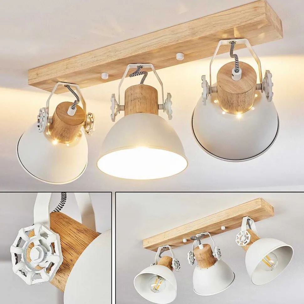 Plafonnier Orny Blanc, 3 Lumieres