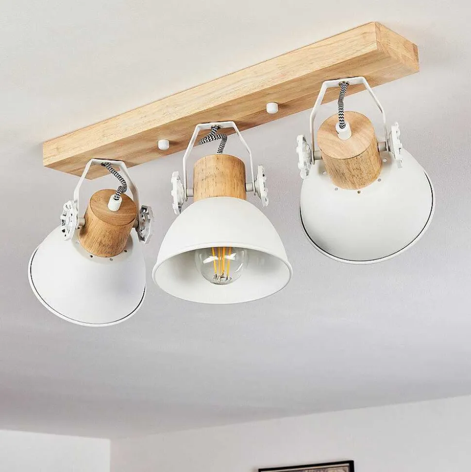 Plafonnier Orny Blanc, 3 Lumieres