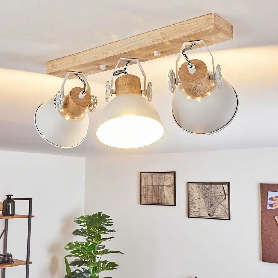 Plafonnier Orny Blanc, 3 Lumieres