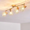 Plafonnier Palmira Cuivre, 4 Lumieres