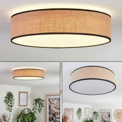 Plafonnier Parbiak Led Blanc, 1 Lumiere