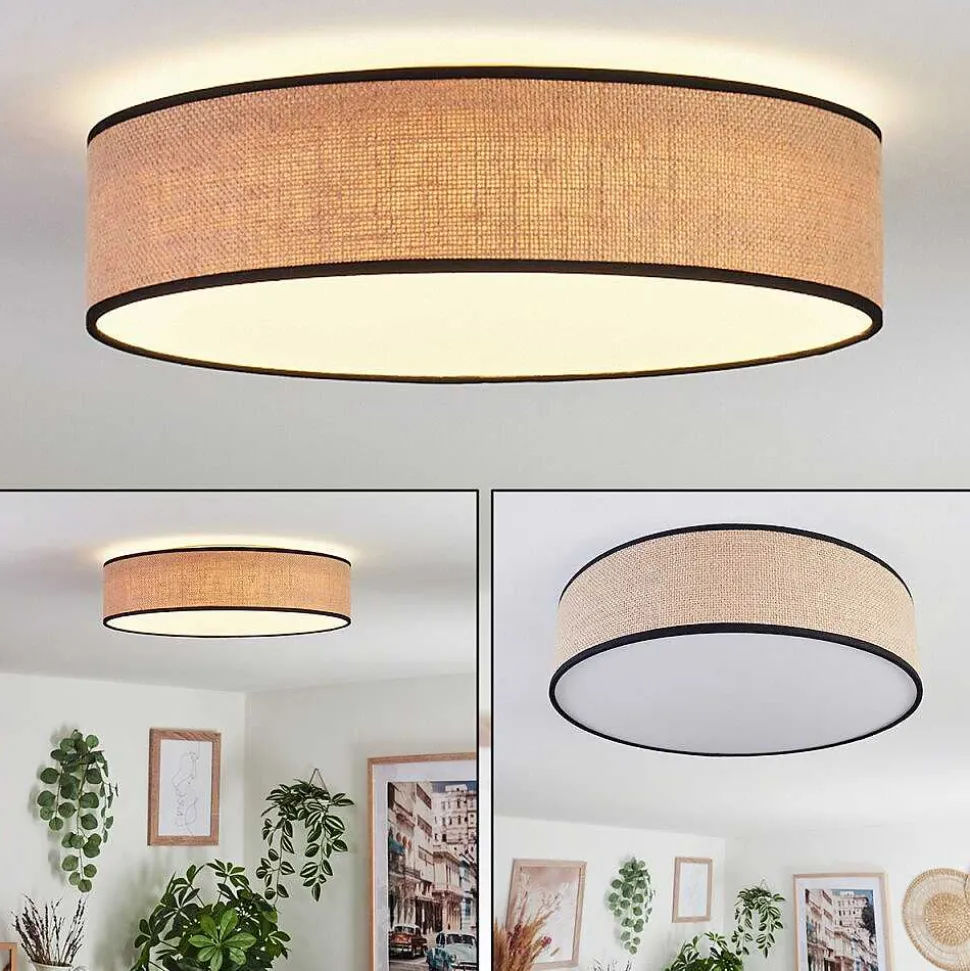 Plafonnier Parbiak Led Blanc, 1 Lumiere