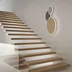 Plafonnier Paul Neuhaus Q-Piato Led Blanc, 1 Lumiere, Telecommandes