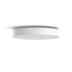 Plafonnier Philips Hue Enrave Led Blanc, 1 Lumiere, Telecommandes