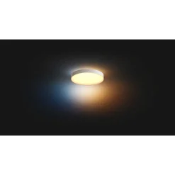Plafonnier Philips Hue Enrave Led Blanc, 1 Lumiere, Telecommandes