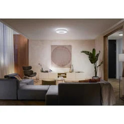 Plafonnier Philips Hue Infuse Led Blanc, 1 Lumiere, Changeur De Couleurs
