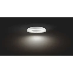 Plafonnier Philips Hue Still Led Blanc, 1 Lumiere, Telecommandes