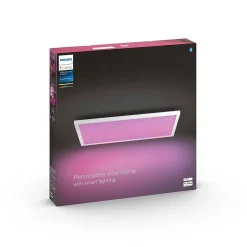 Plafonnier Philips Hue Surimu Led Blanc, 1 Lumiere, Changeur De Couleurs
