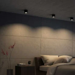 Plafonnier Philips Phase Led Noir, 1 Lumiere