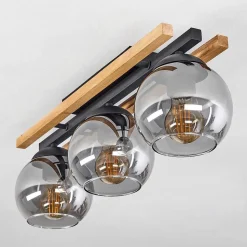 Plafonnier Podre Ecru, 3 Lumieres