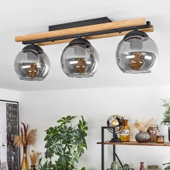 Plafonnier Podre Ecru, 3 Lumieres