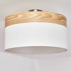 Plafonnier Pontresina Nickel Mat, 3 Lumieres