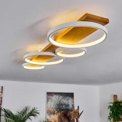 Plafonnier Rodekro Led Ecru, Blanc, 1 Lumiere