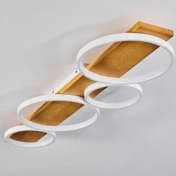 Plafonnier Rodekro Led Ecru, Blanc, 1 Lumiere