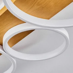 Plafonnier Rodekro Led Ecru, Blanc, 1 Lumiere