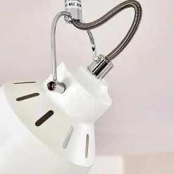 Plafonnier Safari Blanc, 4 Lumieres