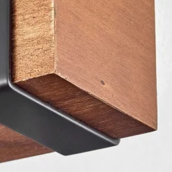 Plafonnier Safari Brun, Noir, 5 Lumieres