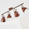 Plafonnier Safari Rouille, 4 Lumieres