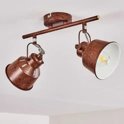 Plafonnier Safari Rouille, 2 Lumieres