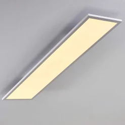 Plafonnier Salmi Led Blanc, 1 Lumiere, Telecommandes, Changeur De Couleurs