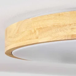 Plafonnier Samaira Led Ecru, 1 Lumiere, Telecommandes