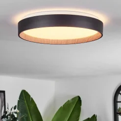 Plafonnier Sassemte Led Blanc, 1 Lumiere