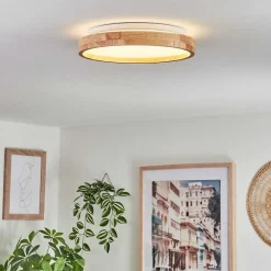 Plafonnier Sofo Led Blanc, 1 Lumiere